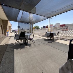 La Fonda Restaurant - Patio seating area