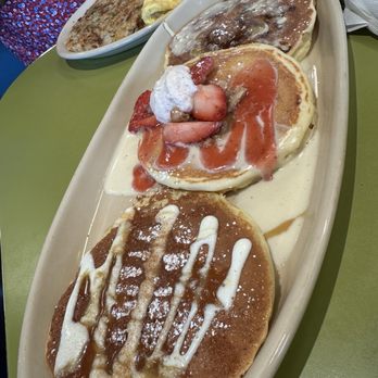 Snooze, an A.M. Eatery - Pancake Flight Customized - Breakfast & Brunch Near Me - The Woodlands, Texas