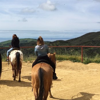 Circle Bar B Stables - Ocean views from the top - Horseback Riding Near Me - Santa Barbara, California