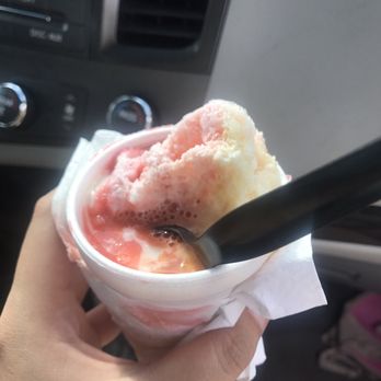 Pelican's Snoballs - What my snow cone looked like when I got it - Shaved Ice Near Me - Columbia, South Carolina Pelican's Snoballs - What my snow cone looked like when I got it - Shaved Ice Near Me - Columbia, South Carolina