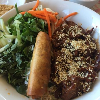 Seattle Lotus Vegetarian Restaurant - Vermicelli Bowl - Vegetarian Near Me - Seattle, Washington