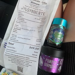 The Syndicate - Blueberry BABY JEETERS & Eighth of PURPLE DIAMOND INDICA ! GREAT DEALS!