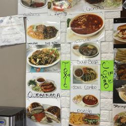 Part of the menu.