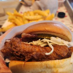Hot Spicy Chicken Sandwich Hot Spicy Chicken Sandwich
