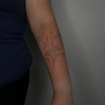 Adored By Sav - Script & floral tattoo - Permanent Makeup Near Me - Fontana, California Adored By Sav - Script & floral tattoo - Permanent Makeup Near Me - Fontana, California