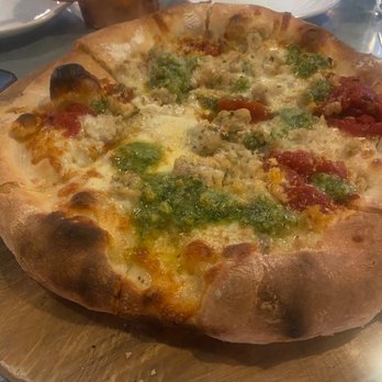 Kitchen Social - Chicken sausage pizza - Cocktail Bars Near Me - Columbus, Ohio