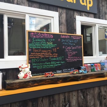 Masarap Food Cart - menus on the side of the truck - Filipino Near Me - Madison, Wisconsin Masarap Food Cart - menus on the side of the truck - Filipino Near Me - Madison, Wisconsin