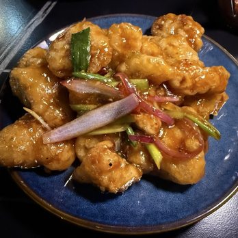 Moon Wok Kitchen & Lounge - General Tsos Chicken (Spicy) - Chinese Near Me - Orlando, Florida Moon Wok Kitchen & Lounge - General Tsos Chicken (Spicy) - Chinese Near Me - Orlando, Florida