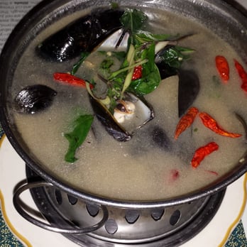 Jitlada - The delicious steamed mussels in a spicy lemongrass broth. Mmmmm. - Thai Near Me - Los Angeles, California Jitlada - The delicious steamed mussels in a spicy lemongrass broth. Mmmmm. - Thai Near Me - Los Angeles, California