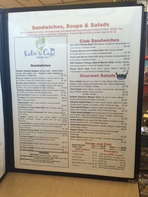 Menu photo 5 Katie's Cafe Bradenton, FL
