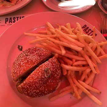Pastis Miami - Amazing $27 burger with fries - French Near Me - Miami, Florida