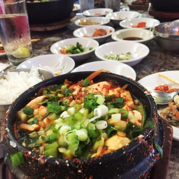Koreana Restaurant - Soondubu jigae - what I use to judge a Korean restaurant. Fail. - Korean Near Me - San Antonio, Texas