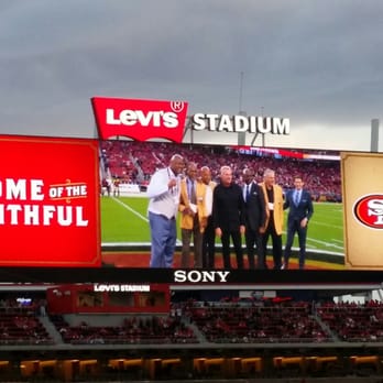 Levi's Stadium - 09/14/15 MNF vs the Vikings - honoring the Hall of Famers, Haley, Lott, Montana, Rice, Johnson, Wilcox, and Young. - Stadiums & Arenas Near Me - Santa Clara, California