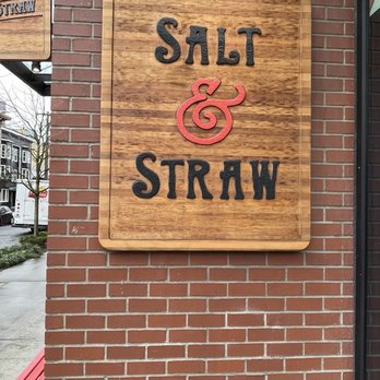 Salt & Straw - Outside sign - Ice Cream & Frozen Yogurt Near Me - Seattle, Washington Salt & Straw - Outside sign - Ice Cream & Frozen Yogurt Near Me - Seattle, Washington