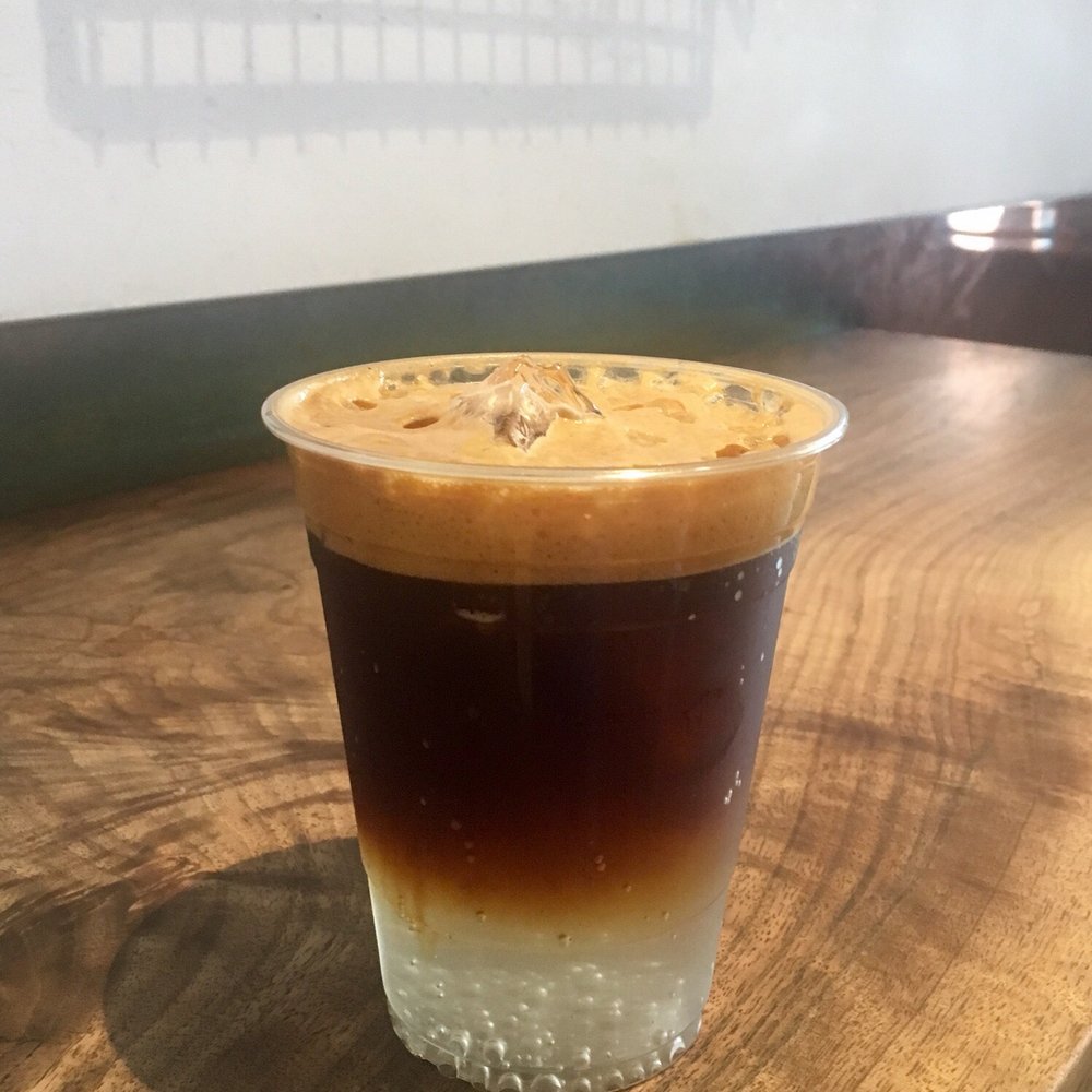 Revolution Roasters - coffee soda (before mixing) - Coffee & Tea Near Me - Oceanside, California