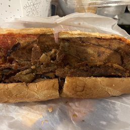 I ordered an eggplant Parm take out the eggplant right? Where is the Parma? I ordered an eggplant Parm take out the eggplant right? Where is the Parma?