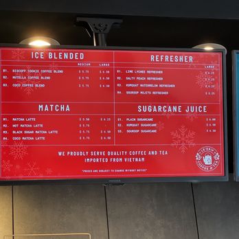 Le'Drip Coffee And Tea - Menu - Coffee & Tea Near Me - Houston, Texas Le'Drip Coffee And Tea - Menu - Coffee & Tea Near Me - Houston, Texas