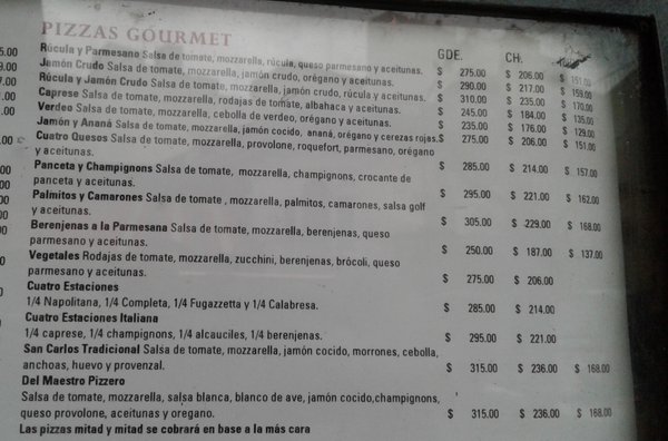 Menu photo 3 San Carlos Buenos Aires, C Menu photo 3 San Carlos Buenos Aires, C