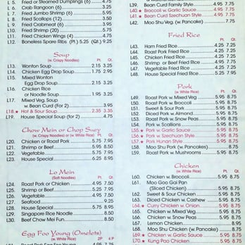 Peking - Their menu - Chinese Near Me - Brownstown TWP, Michigan Peking - Their menu - Chinese Near Me - Brownstown TWP, Michigan