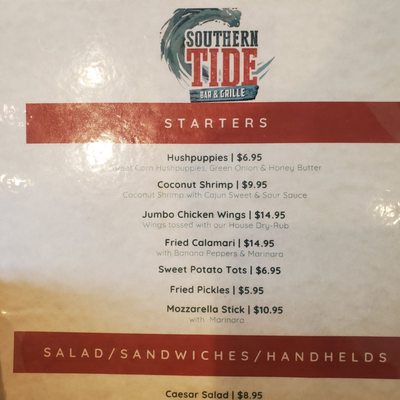 Menu photo 4 Southern Tide Bar & Grille Myrtle Beach, SC Menu photo 4 Southern Tide Bar & Grille Myrtle Beach, SC