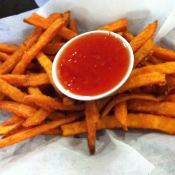 Bonchon Sunnyvale - Sweet Potato Fries with Sweet and Spicy Sauce - Chicken Wings Near Me - Sunnyvale, California Bonchon Sunnyvale - Sweet Potato Fries with Sweet and Spicy Sauce - Chicken Wings Near Me - Sunnyvale, California