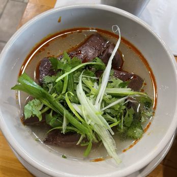 Bun Bo Hue Kitchen - Blood cubes - Noodles Near Me - Duluth, Georgia