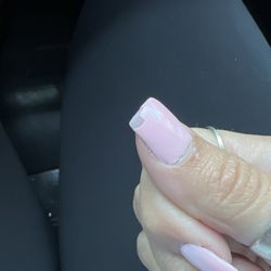 Kim Nails & Spa - I just left this place 5 minutes ago and my nail already looks like this