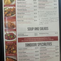 Menu 4/25