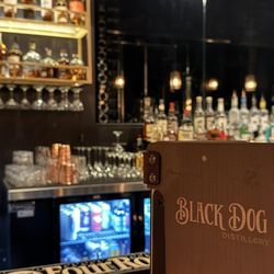 Black Dog Distillery - Menu Cover
