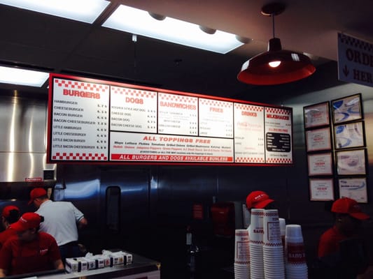 Menu photo 3 Five Guys St. Joseph, MI