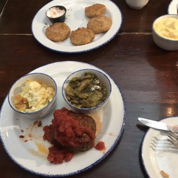 The Whistle Stop - Meatloaf, green beans, corn pudding - American Near Me - Glendale, Kentucky