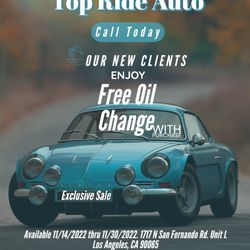 Top Ride Auto - It's November! Thankful for every client, we wanna give back as well.