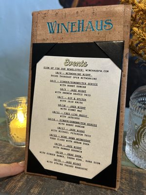 Menu photo 4 WineHaus Fort Worth, TX