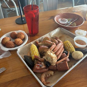 The Wharf - Sausage, potato's and some seafood - Seafood Near Me - Jekyll Island, Georgia The Wharf - Sausage, potato's and some seafood - Seafood Near Me - Jekyll Island, Georgia
