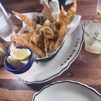 The Ribbon - Fried basket - New American Near Me - New York, New York The Ribbon - Fried basket - New American Near Me - New York, New York