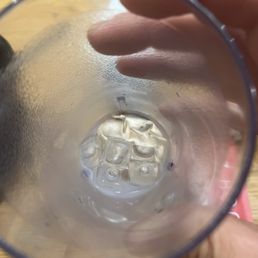 Mold in bottom of cup
