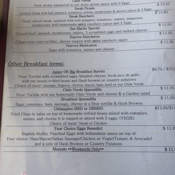 San Martin Cafe - Menu - American Near Me - San Martin, California San Martin Cafe - Menu - American Near Me - San Martin, California