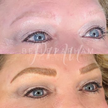Brows By Belle - Blonde Brows!! Before & After - Permanent Makeup Near Me - Mansfield, Texas Brows By Belle - Blonde Brows!! Before & After - Permanent Makeup Near Me - Mansfield, Texas