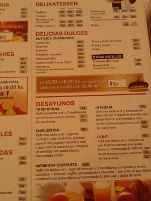 Menu photo 3 Establecimiento General de Café Buenos Aires, C