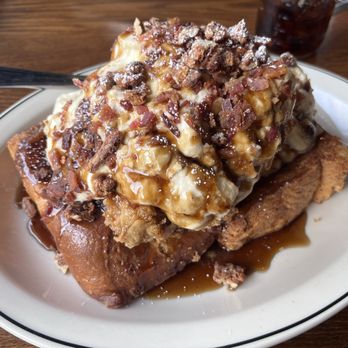 Jacob's Pickles - French toast with fried chicken and magnolia bakery banana pudding (special for month of August 2024). - Comfort Food Near Me - New York, New York Jacob's Pickles - French toast with fried chicken and magnolia bakery banana pudding (special for month of August 2024). - Comfort Food Near Me - New York, New York