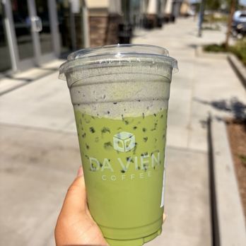 Da Vien Coffee - black sesame matcha - Coffee & Tea Near Me - Long Beach, California
