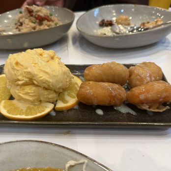 Burma Roots - Last, but not least dessert Coconut Pudding - Burmese Near Me - San Jose, California