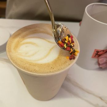 Thē Soirēe - Pumpkin spice latte with real pumpkin - Coffee & Tea Near Me - New York, New York