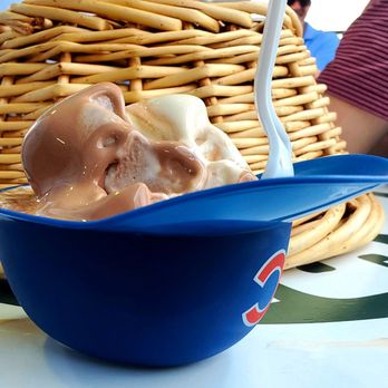 Wrigley Field - Ice cream in a mini Cubs baseball helmet. - Stadiums & Arenas Near Me - Chicago, Illinois Wrigley Field - Ice cream in a mini Cubs baseball helmet. - Stadiums & Arenas Near Me - Chicago, Illinois