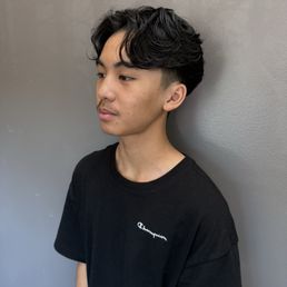 Korean perm and cut done by Ben. My son is so happy with his hair.