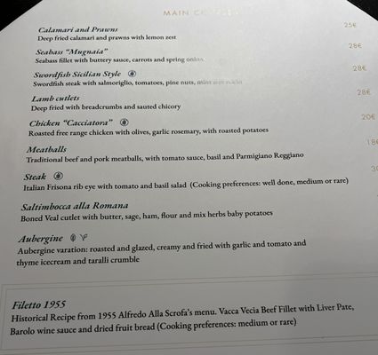 Menu photo 5 Alfredo alla Scrofa Rome, RM Menu photo 5 Alfredo alla Scrofa Rome, RM