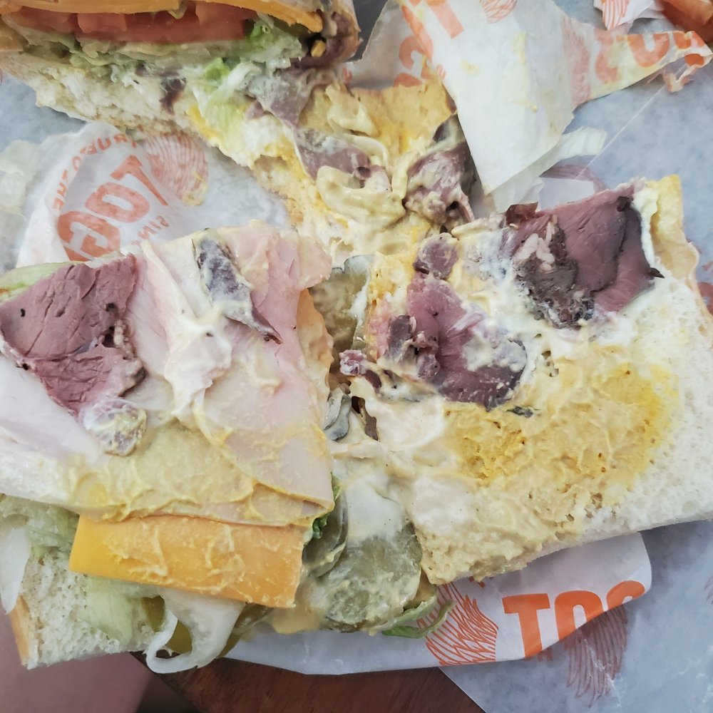 TOGO'S Sandwiches - Almost no beef - mayo/mustard overload - Sandwiches Near Me - Irvine, California TOGO'S Sandwiches - Almost no beef - mayo/mustard overload - Sandwiches Near Me - Irvine, California