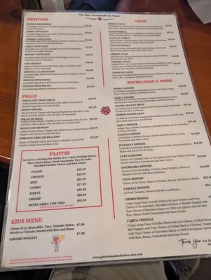 Menu photo 5 Gabriela & Sofia's Tex-Mex Dallas, TX Menu photo 5 Gabriela & Sofia's Tex-Mex Dallas, TX
