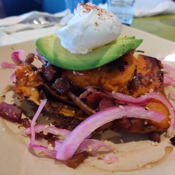 Snooze, an A.M. Eatery - Sweet Potato Veggie Mashup - Breakfast & Brunch Near Me - Tucson, Arizona Snooze, an A.M. Eatery - Sweet Potato Veggie Mashup - Breakfast & Brunch Near Me - Tucson, Arizona