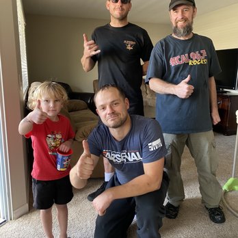 Airborne Moving Company - My Sons moving buddy's! Owner Oleg (next to my son) and his team! - Movers Near Me - Irvine, California Airborne Moving Company - My Sons moving buddy's! Owner Oleg (next to my son) and his team! - Movers Near Me - Irvine, California
